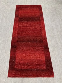 Loribaft Tappeto persiano 100 x 250 Rosso (Iran) Annodato A Mano