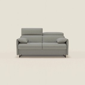 Violetta divano letto materasso H18 cm - poggiatesta reclinabili e braccioli mobili in tessuto impermeabile T13