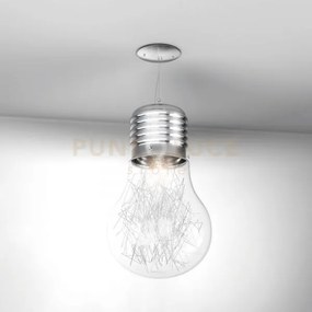 Big lamp sospensione 1 luce trasparente 1010-s-tr