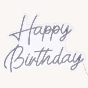 Atmosphera - Neon da parete a LED BUON COMPLEANNO LED/5V