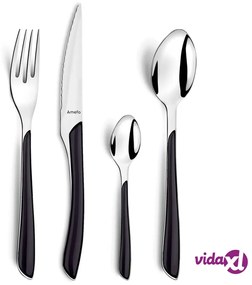 Amefa Set di Posate da 16 pz Eclat Nero