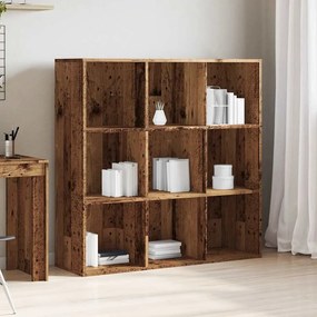 Libreria legno antico 98x29x97,5 cm