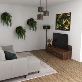 Lampadario a sospensione con filo LOFT SHADE 3xE27/60W/230V nero/oro