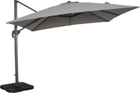 BACTRUS - ombrellone da giardino decentrato 3 x 4 m