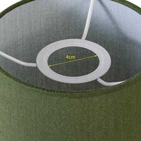 Brilagi - Paralume universale NUBILA E27 15,5x14 cm verde