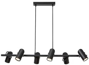 Rabalux 73045 - Lampadario a sospensione con filo MAXIMILIAN 6xGU10/25W/230V