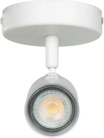 Eglo 901961 - Faretto da parete per bagno CONSUMA 1xGU10/5W/230V IP44 bianco