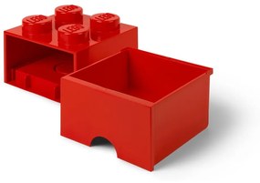 Scatola portaoggetti rossa con cassetto - LEGO®