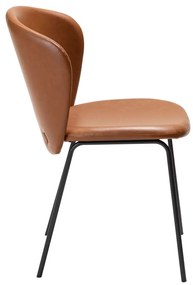 Sedia da pranzo marrone cognac Stay - DAN-FORM Denmark