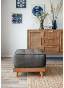 Poggiapiedi grigio scuro Dazzling Daisy - Miuform