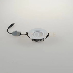 Incasso led tron bianco 7w 720lm cct 3000k / 4000k / 6000k ip44 9,5...