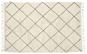 Rhomb Rug 120x180 Off-White - Hübsch