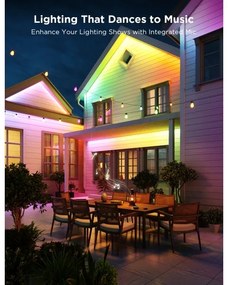 Govee - Striscia LED per esterni Pro SMART RGBICWW 10m Wi-Fi IP65