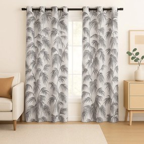 Tenda grigia/color crema 135x250 cm Palmera – Restilo