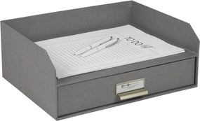 Organizzatore di documenti in cartone con cassetto Walter - Bigso Box of Sweden