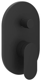 Ravak X070466 - Miscelatore doccia da incasso CHROME nero