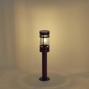 Lampada da esterno moderna rosso scuro 50 cm IP44 - Gleam