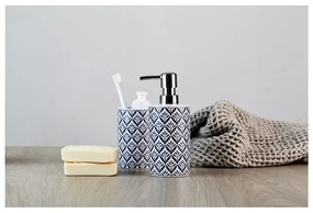 Tazza in ceramica blu per spazzolini da denti Lorca - Wenko