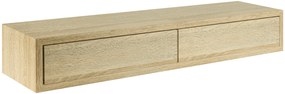 Mensola a muro Domino rettangolare in mdf L 88.2 x P 23.7 cm