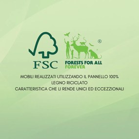 Scrivania Pc Ufficio Angolare Tavolo per Computer con Mobiletto Salvaspazio 1 Anta 6 Ripiani, in Legno cm 150x120x74