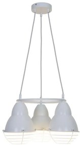 Lampadario a sospensione con filo BUGATTI 3xE27/60W/230V