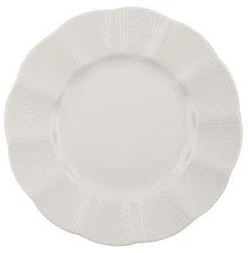 Servizio da tavola 18 pezzi, bianco in porcellana