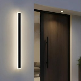 Lampada da parete LED da esterno MIRANA S LED/25W/230V 4000K IP44 120 cm nera