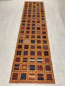 Loribaft Tappeto persiano 330 x 90 (Iran) Annodato A Mano