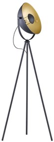Lampada da terra Chewy in metallo grigio scuro, altezza 160 cm - Trio