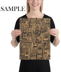 Carta da Parati Carta da Parati Grattacieli New York 15€/mq | Spedizione Gratuita | Carta Da Parati Camera Da Letto | Carta Da Parati Bagno | Carta Da