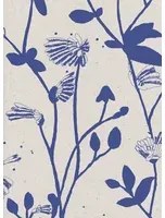 Sian Zeng Tapete Feather Plant - Ultramarine