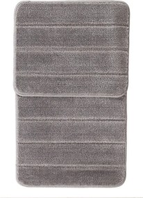 Set di tappetini per il bagno grigi 2 pz 50x80 cm Yeni Cizgli – Foutastic