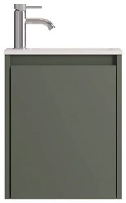 Mobile da bagno con lavabo COMO 40 cm, verde