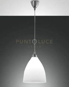 Provenza sospensione bianca d.27 cm 1 luce attacco e27 in metallo e...