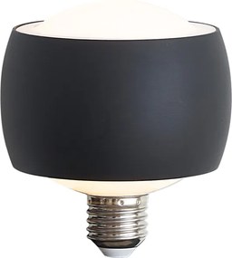 Lampadina decorativa LED E27 nera 6W 370 lm 3000K