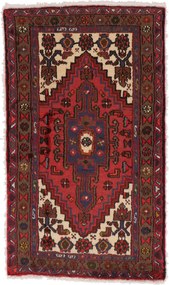 Hamedan Tappeto 130 x 70 (Iran) Annodato A Mano