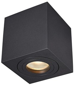 Zuma Line ACGU10-161 - Faretto QUARDIP SL 1xGU10/50W/230V nero