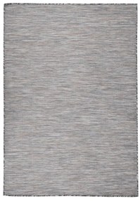 Tappeto da Esterni a Tessitura Piatta 160x230 cm Marrone e blu