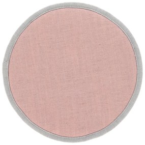 Kave Home - Cuscino rotondo per sedia Prisca rosa Ã˜ 35 cm
