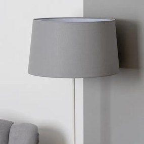 Brilagi - Lampada da terra LED CERIA 1xE27/40W/230V Ø 45 cm grigio/bianco