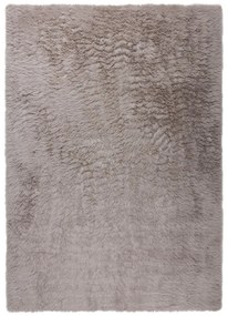 Tappeto in pelliccia sintetica marrone 80x150 cm Alpine Faux Fur - Flair Rugs