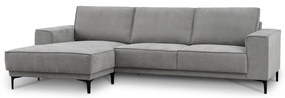 Divano angolare grigio (con penisola a sinistra/con chaise lounge) Copenhagen – Scandic