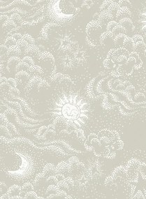 Littlephant Tapete Happy Cloud - Clay Beige