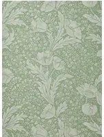 Liberty Tapete Tudor Poppy - Fern