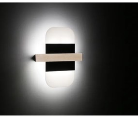 Applique a LED APRIL LED/6W/230V bianco/nero