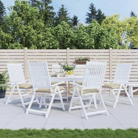 Cuscini Per Sedia 6 Pz Beige 40x40x7 Cm İn Tessuto Oxford /