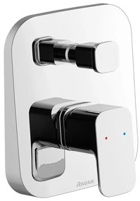 Ravak X070134 - Miscelatore doccia da incasso FREE, cromo lucido