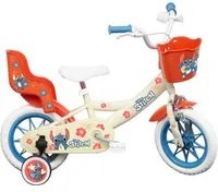 Bicicletta per Bambina 12 1 Freno Stitch Bianca