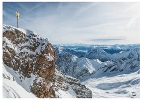 Fotomurale  Alpi  Zugspitze  Colore Blu, Dimensioni e Misure 100x70