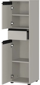 Mobile bagno grigio alto e stretto 33x121 cm Lemont - Germania